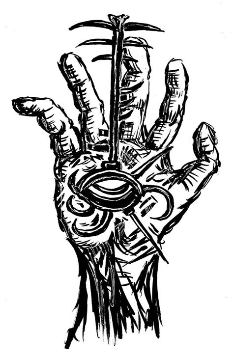 cursed hand  rawjawbone  deviantart