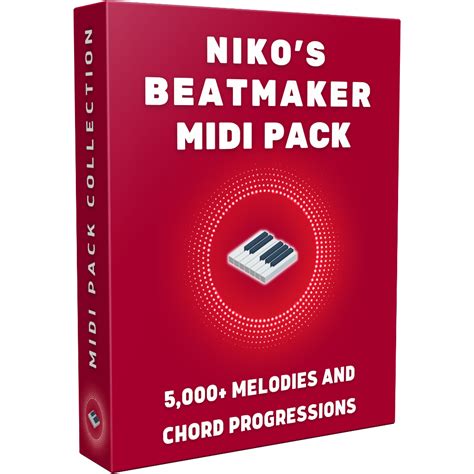 Nikos Beatmaker Midi Pack Piano For Producers Winmac Midi Chord