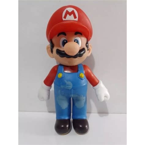 Boneco Super Mario Bros Vinil Cm Shopee Brasil