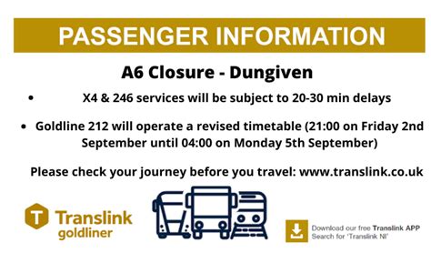 Translink On Twitter Gle Dungiven A Delays Disruption To Services