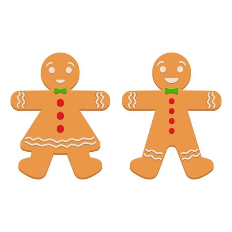 Gingerbread Woman Clipart