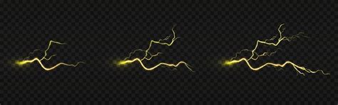 Lightning Strike Animation Electric Discharge 15369997 Vector Art At