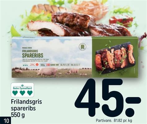 Frilandsgris Spareribs Tilbud Hos Rema