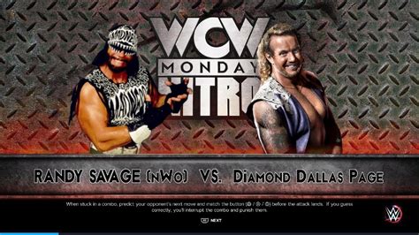 Wwe K Randy Macho Man Savage Vs Diamond Dallas Page Spring