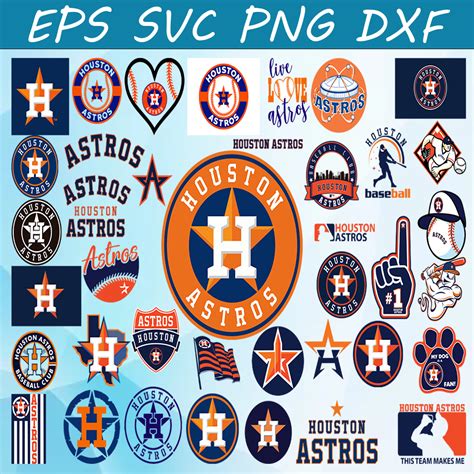 Bundle 40 Files Houston Astros Baseball Team Svg Houston A Inspire Uplift In 2023 Houston