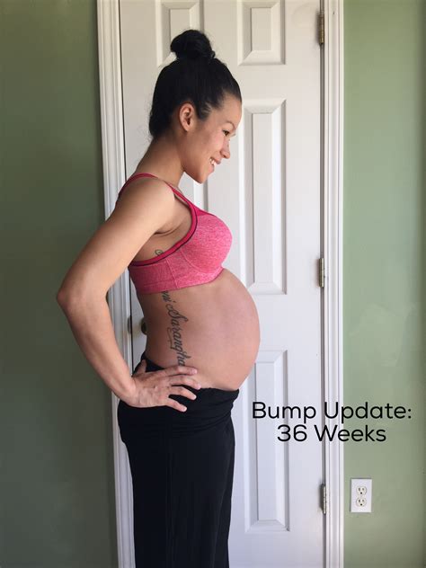 PREGNANCY: 36 Weeks Bump Update - Diary of a Fit Mommy
