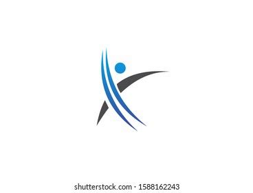 Symbol Happy People Logo Design Template Stock Vector (Royalty Free ...