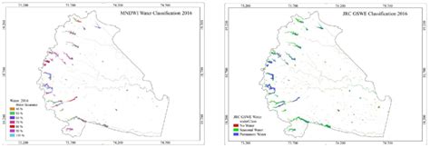 Annual Water Occurrence By Modified Normalized Difference Water Index