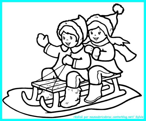 Luge Colorier Dessin Luge