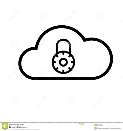 Set Internet Cloud Icons Stock Illustration Illustration Of Interface