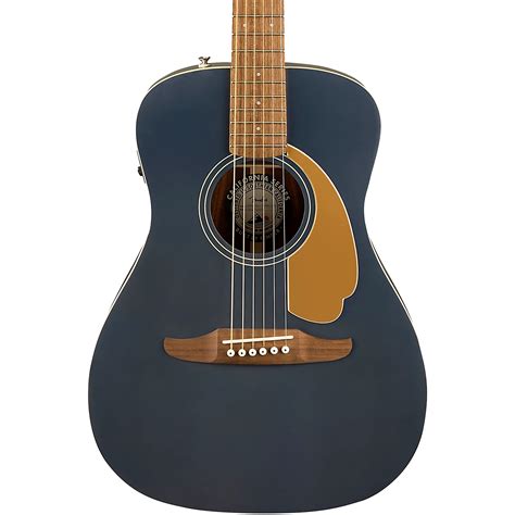 Fender California Malibu Player Acoustic Electric Guitar Midnight Satin Musician S Friend