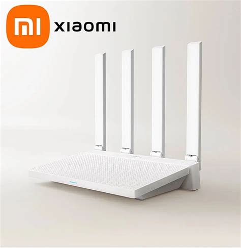 Маршрутизатор Xiaomi AX3000T 2 4GHz 5GHz 1 3GHz CPU 2X2 160MHz WAN LAN