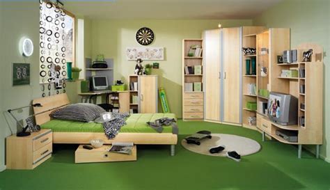 Habitaciones con estilo DORMITORIOS PARA JÓVENES ADOLESCENTES VERDE LIMÓN