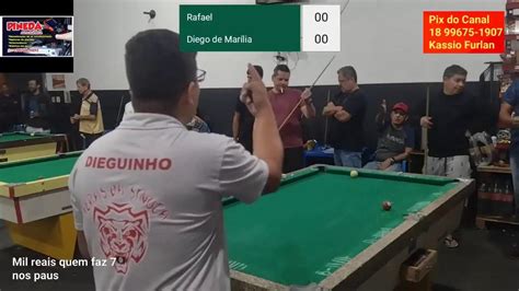 Jogos Rasgados No Torneio De Lins SP SINUCA AO VIVO YouTube