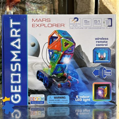 Geosmart Mars Explorer Jeu Magn Tique Robot T L Command