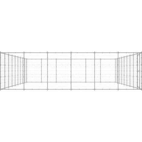 Furniture Limited Chenil Ext Rieur Acier Galvanis M