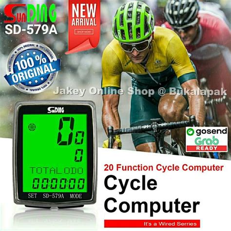 Jual Speedometer Sepeda Wired Dengan Kabel Bicycle Sunding Sd A