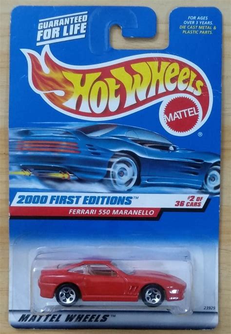 Hot Wheels Ferrari Maranello First Edition Blue Card