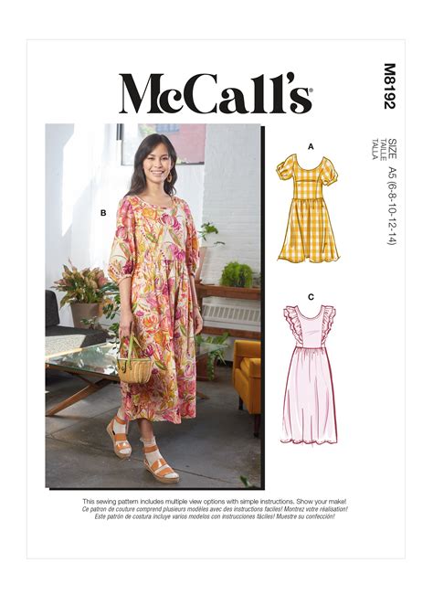 Kits And How To Mccalls 4845 Complete Uncut Factory Folds Sewing Pattern