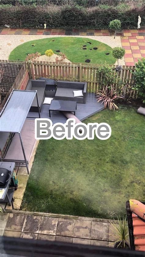 Before&After Backyard Edition. Beautiful Backyard makeover. #backyards ...