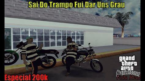 Gta San Andreas Vida Real Meta De Likes Sai Do Trampo E Fui Da