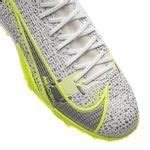 Nike Mercurial Superfly Academy Tf Silver Safari Wei Schwarz