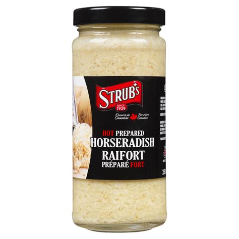 Strub s Horseradish Hot Prepared 250 ml Voilà Online Groceries Offers