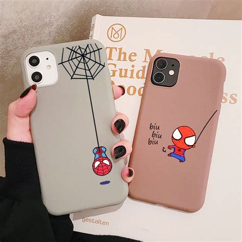 Spiderman Marvel Phone Case For Samsung Galaxy S20 S10 S9 S8 S7 Plus Lite Ultra Edge S10e