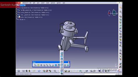 Catia V5 Dassault Systemes Walkthrough Part 79 View Positions Youtube