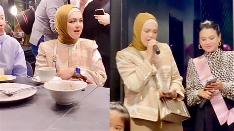 Siti Nurhaliza Belanja Nyanyi Di Sambutan Hari Lahir Kawan YouTube