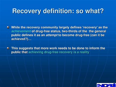 Ppt Exploring The Recovery Process Patterns Supports Challenges