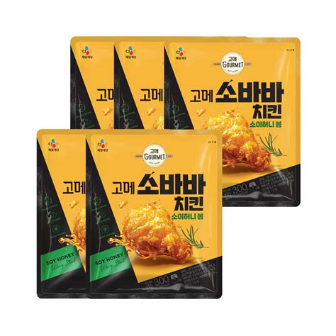 고메 소바바치킨 소이허니 봉 300g X5개 홈플러스 택배배송