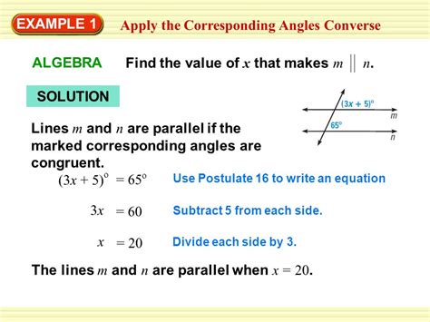 Alternate Exterior Angles Converse