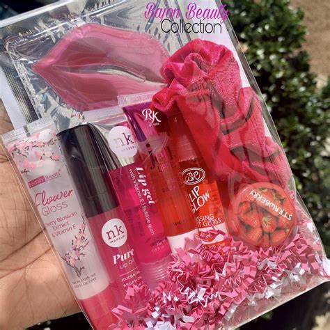 Pink Lip Gloss Bundle Pack Has All The Favorite Strawberry And Cherry