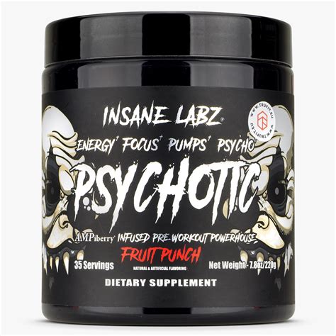 Insane Labz Psychotic Black Destroy Every Workout Trufiteu