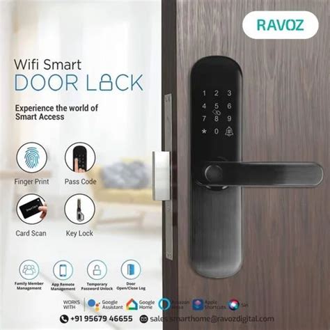 Ravoz Smart Door Lock Fingerprint At 22000 In Puthunagaram ID