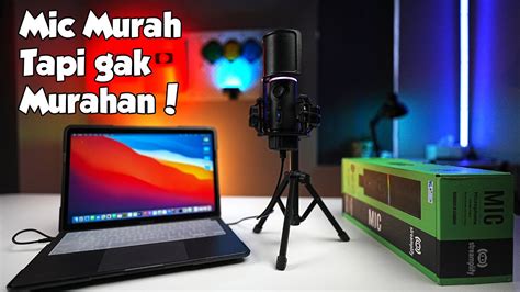 Mic Murah Untuk Youtuber Gaming Pemula Review Streamplify Mic Setelah