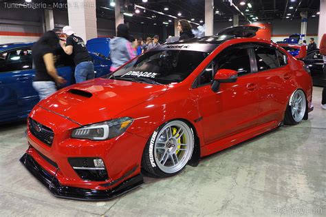 Red Subaru Wrx Sti Sedan