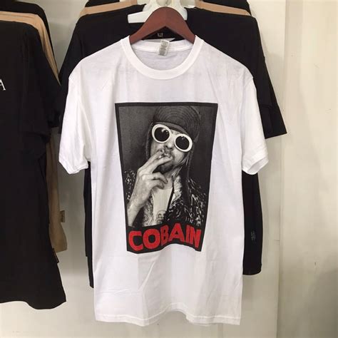 Jual Kaos Kurt Cobain Smoking Box Original Merchandise Shopee