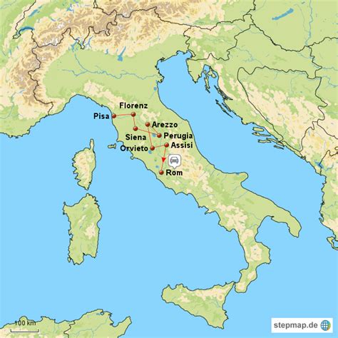 Rom Karte Italien Goudenelftal