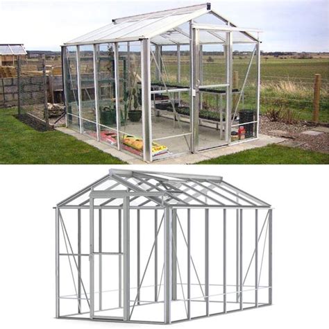 6 X 12 Robinsons Regent Aluminium Greenhouse Birstall