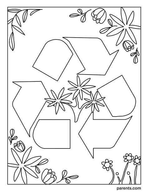 Reduce Reuse Recycle Coloring Pages Coloring Pages Porn Sex Picture