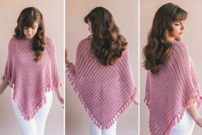 Ava Fringed Poncho Free Pattern Video Tutorial