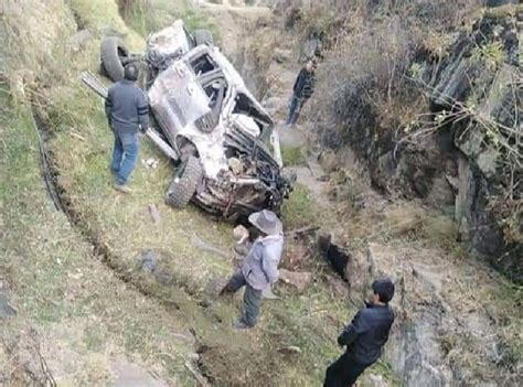 Tragedia En Ncash Cinco Fallecidos Deja Despiste De Camioneta En