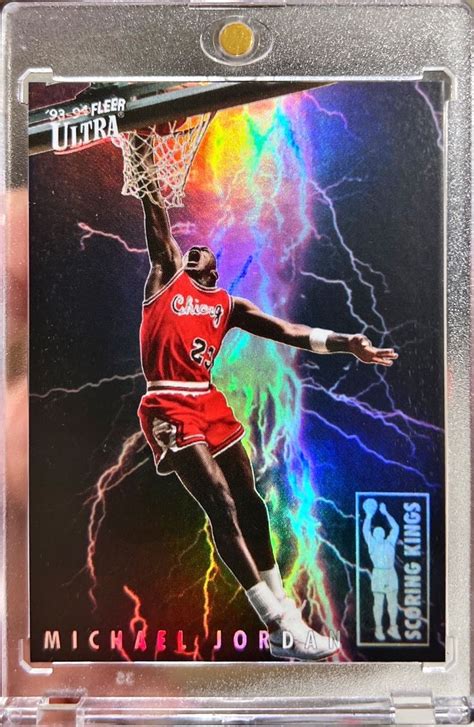 1993 94 Ultra Michael Jordan Scoring Kings Holo Custom Etsy