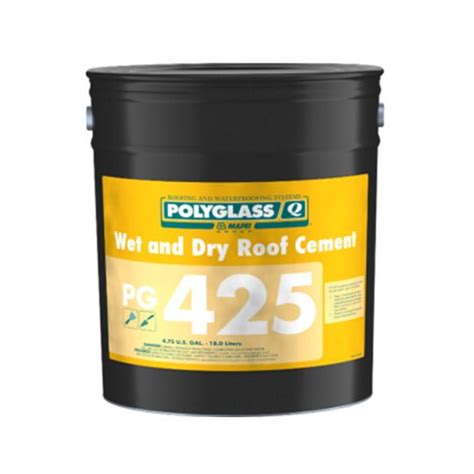 Pg 425 Wet And Dry Roof Cement