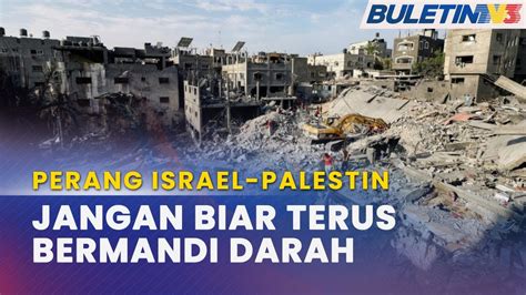 Perang Israel Palestin Negara Arab Gesa Pbb Kuat Kuasa Gencatan