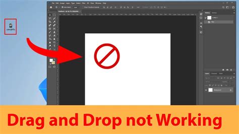 Photoshop Drag And Drop Not Working Quick Fix Drag And Drop Problem