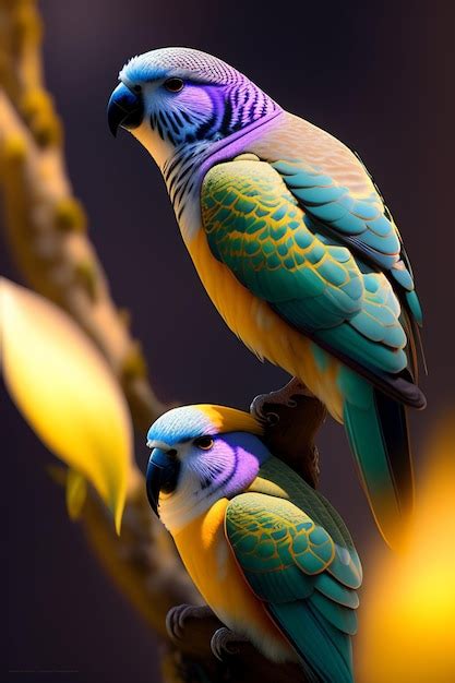 Premium AI Image | 8k birds wallpapers