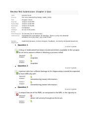 Ch 2 Test Results Docx Review Test Submission Chapter 2 Quiz User